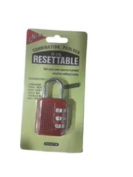 Candado De Clave 30 Mm Marca Resettable
