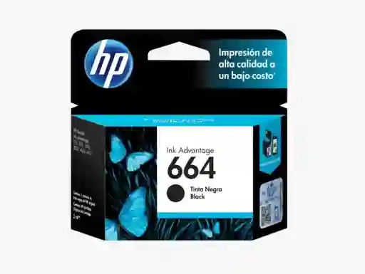 Cartucho De Tinta Hp 664 Negro Original