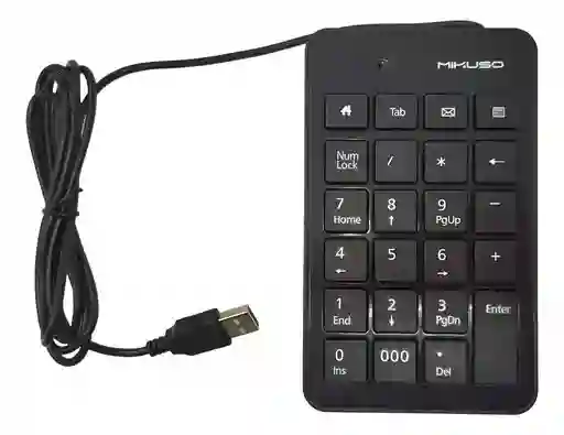 Teclado Numérico Alámbrico Usb Para Pc