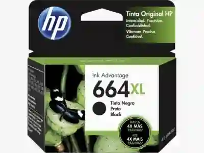 Cartucho De Tinta Hp 664xl Negra Original