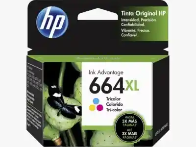 Cartucho De Tinta Hp 664xl Tricolor Original