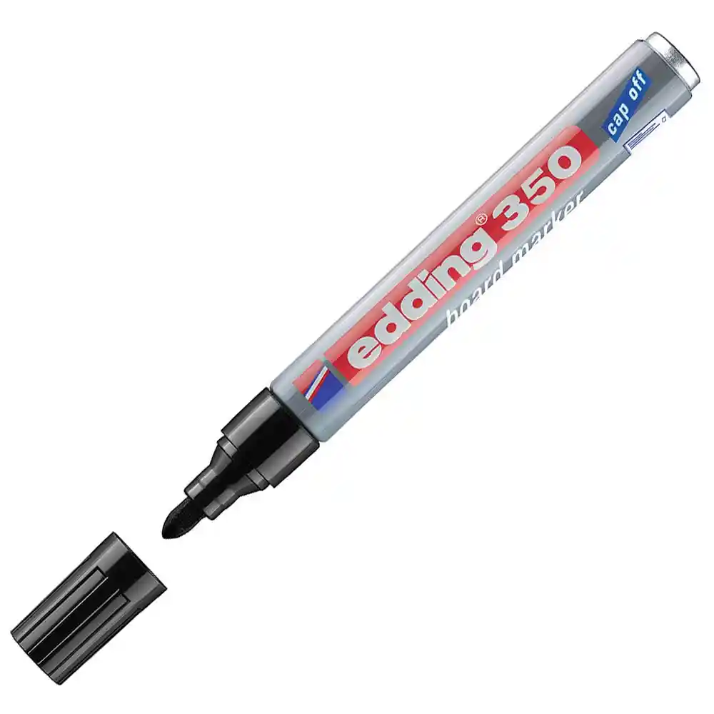Marcador Edding 350 Negro
