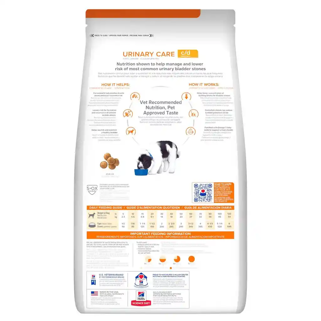 Hill's C/d Multicare Alimento Seco Para Perros 1.5 Kg