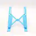 Base Soporte Laptop Y Tablet Stand Plegable Ajustable Color Azul Claro