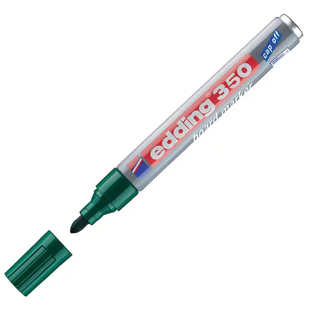 Marcador Edding 350 Verde