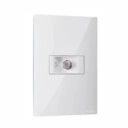 Toma Clickme Coax Tv Blanco - Legrand 687652