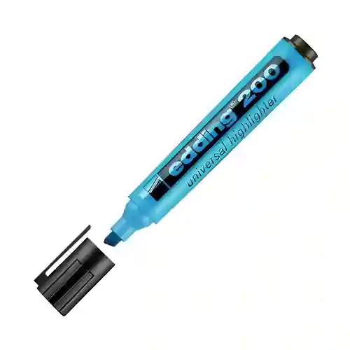Resaltador Edding 200 Azul
