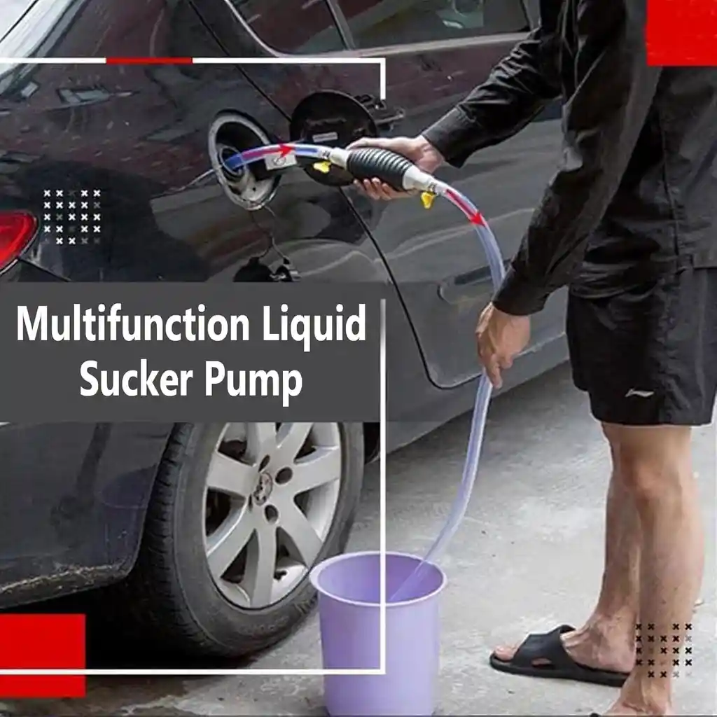 Bomba De Transferencia De Liquido Succión Manual Manguera
