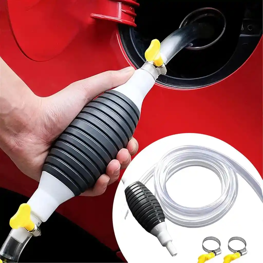 Bomba De Transferencia De Liquido Succión Manual Manguera