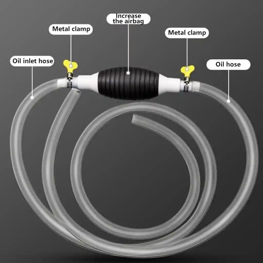Bomba De Transferencia De Liquido Succión Manual Manguera