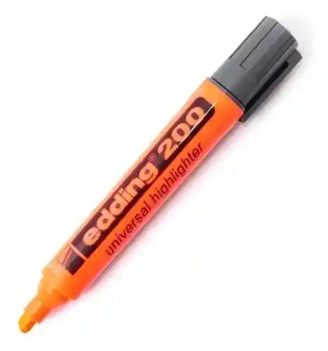 Resaltador Edding 200 Naranja