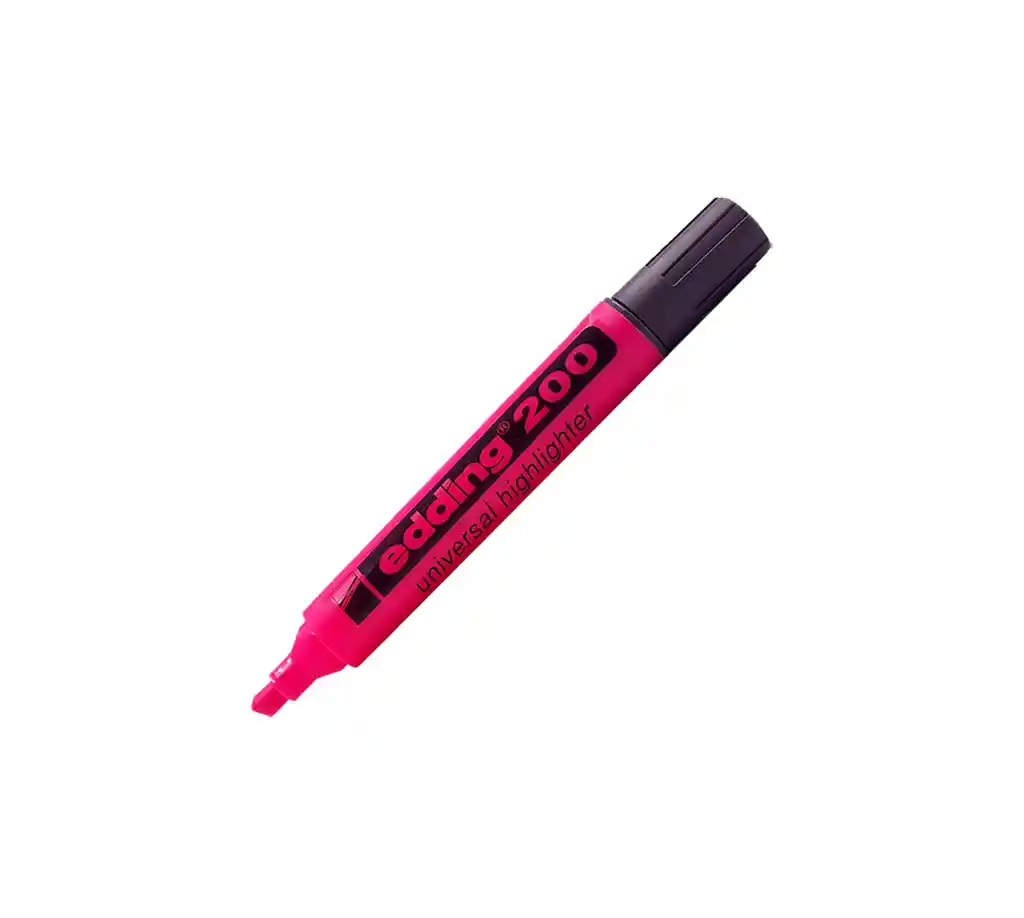 Resaltador Edding 200 Fucsia