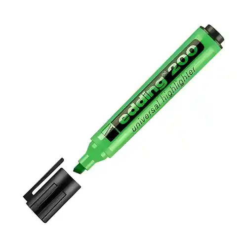 Resaltador Edding 200 Verde