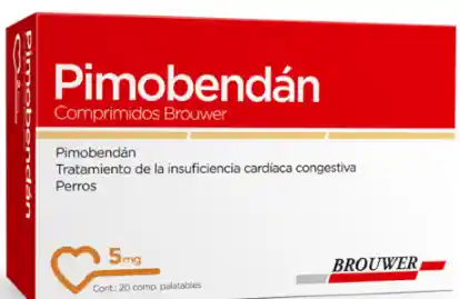 Pimobendan 5mg Blister X 4 Comprimidos