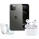Iphone 12 Pro Grafito 256gb Reacondicionado + Regalo Audifonos Cargador