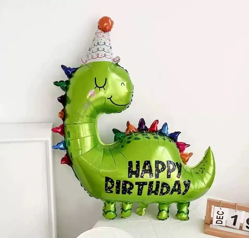Globo Dinosaurio Feliz Cumpleaños