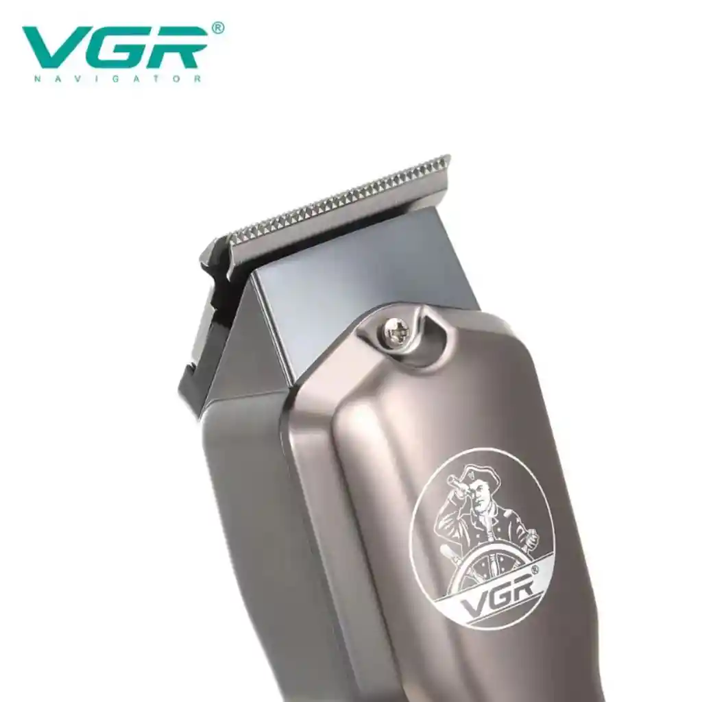 Set Maquina + Patillera Recargable V-675 Vgr