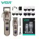 Set Maquina + Patillera Recargable V-675 Vgr