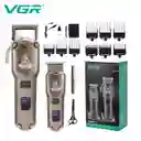 Set Maquina + Patillera Recargable V-675 Vgr
