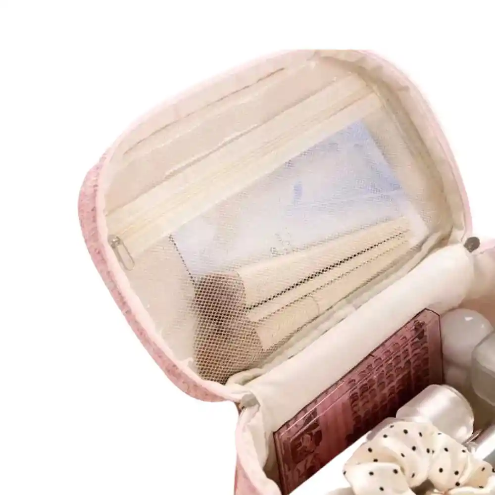 Cosmetiquera De Viaje Bolsa De Maquillaje Portatil Organizador Cosmeticos