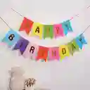 Banderin Cumpleaños Colores