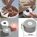 Joyero De Lujo Organizador De Joyas 2 Niveles Con Espejo Base De Silicona