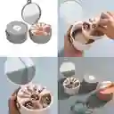 Joyero De Lujo Organizador De Joyas 2 Niveles Con Espejo Base De Silicona