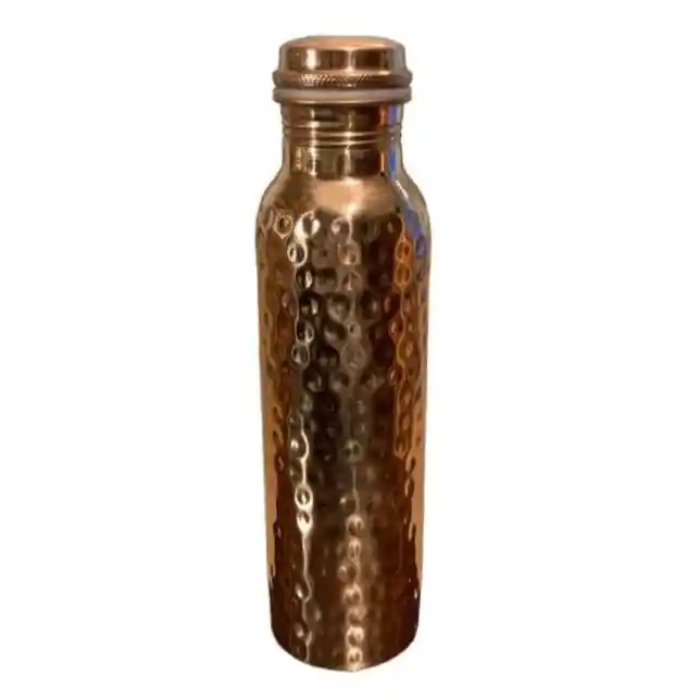 Botella De Cobre Martillada 900ml