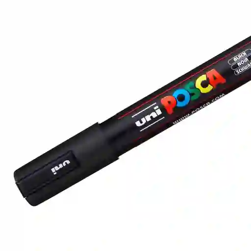 Posca Pc5m Negro Unidad Punta Media