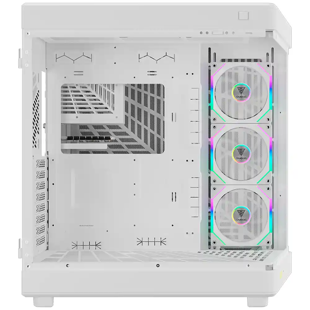 Caja E-atx Gamer Gamdias Neso P1 Pro Argb (blanco)