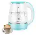 Tetera Electrica Transparente Jarra Para Café Te Hervidora Agua