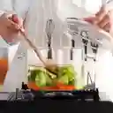 Olla De Vidrio Con Tapa 1.5 Litros Saludable De Borosilicato