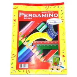 Block Pergamino 1/8 -90gr 25hj