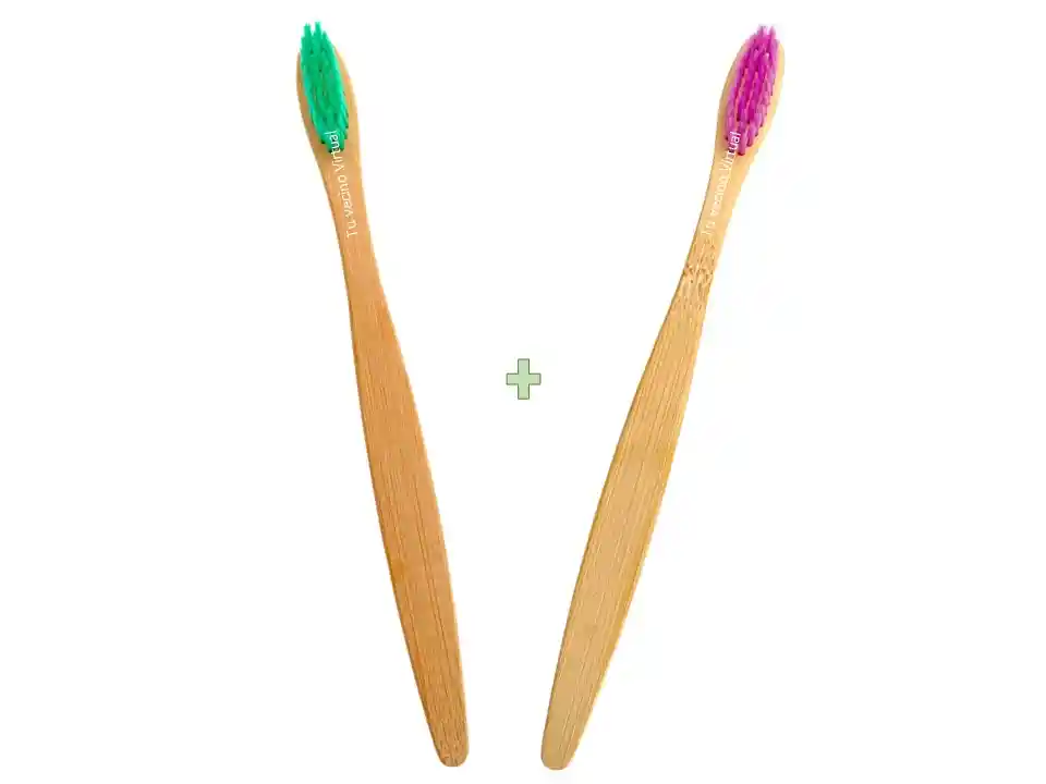 2 Cepillo Dental Bambu