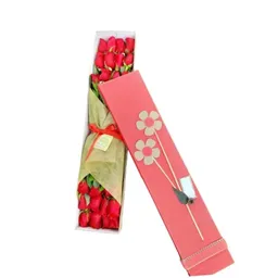 Caja De 12 Rosas Rojas