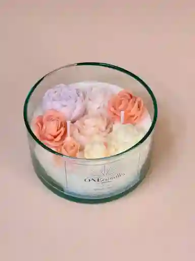 Vela Onecandles Jardín De Flores 9 Oz - Aromas Cítricos