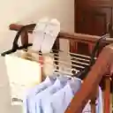 Tendedero De Ropa Balcón Zapatero Ventana Plegable Multifunción