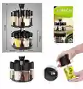 Especiero Condimenteros 2 Niveles Set 12 Envases Giratorio