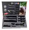 Set De Cuchillos Tijeras Y Pelador Utencilios De Cocina