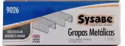 Grapas/ Sysabe 26/6 X 5.000 Piezas