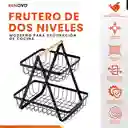 Organizador De Frutas Verduras Alimento Frutero 2 Niveles Innovo Home