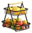 Organizador De Frutas Verduras Alimento Frutero 2 Niveles Innovo Home