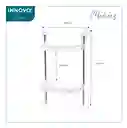 Organizador De Baño Cocina 2 Niveles Basic Innovo Home Blanco Armable