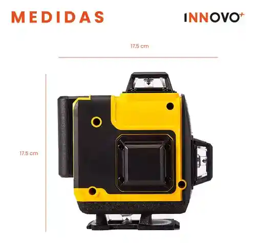 Nivel Laser 16 Líneas Con Estuche Trípode Nivelador Profesional Innovo Tools