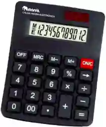 Calculadora Marfil De Mesa Mf-m-101 12dig