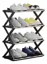 Organizador De Zapatos Para Hogar Armable Practico 4 Niveles Innovo Home