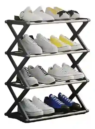 Organizador De Zapatos Para Hogar Armable Practico 4 Niveles Innovo Home