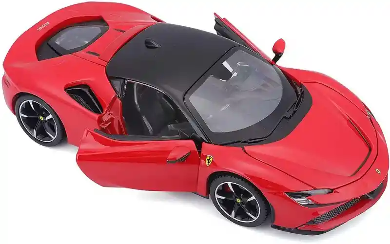 Carro A Escala 1/24 Ferrari Sf90 Stradale Con Luces Y Sonido
