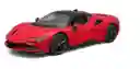 Carro A Escala 1/24 Ferrari Sf90 Stradale Con Luces Y Sonido