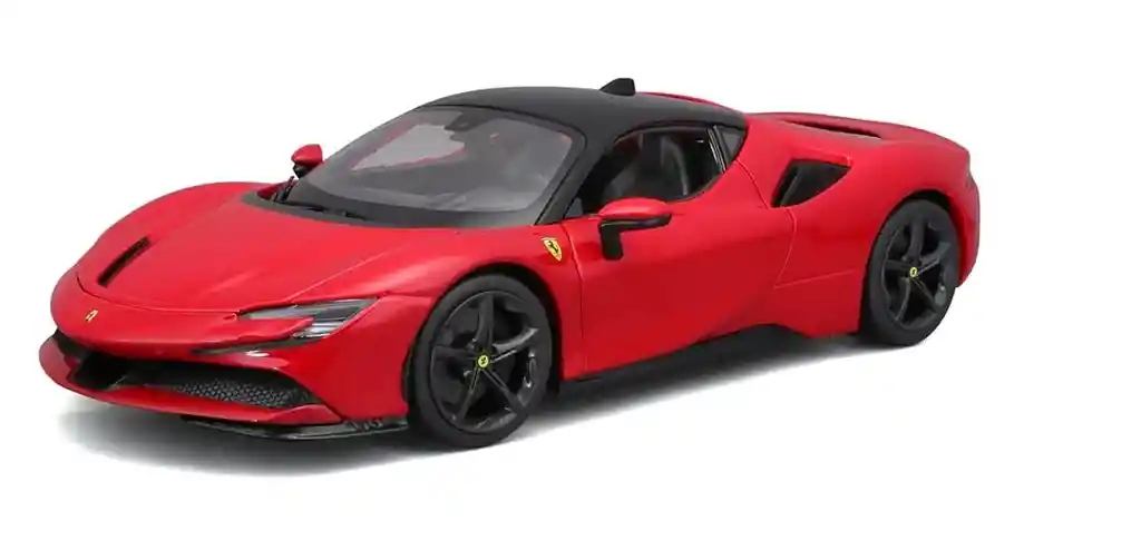 Carro A Escala 1/24 Ferrari Sf90 Stradale Con Luces Y Sonido